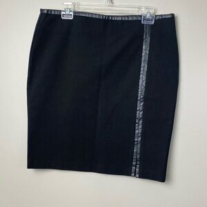 Cynthia Rowley Black mini skirt Size 10